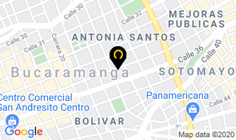 Mapa de Premiun Dreams en Bucaramanga