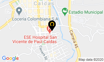 Mapa de Prendas Intimas en Medellín