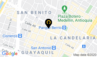 Mapa de Prendas Juanjos en Medellín