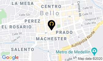 Mapa de Prendas Y Modas Yetex en Bello