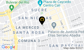 Mapa de Prendas Y Pintas en Cali