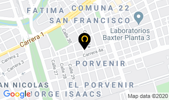 Mapa de Prensas Hidráulicas Junior en Cali