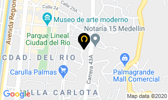 Mapa de Presente Impresos Litografias en Medellín