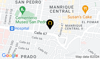 Mapa de Presis Ltda en Medellín