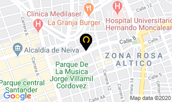 Mapa de Presisalud Ltda. en Neiva