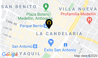 Mapa de Prestabién en Medellín