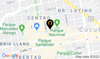 Mapa de Prestaoro El Banco Del Oro en Cúcuta