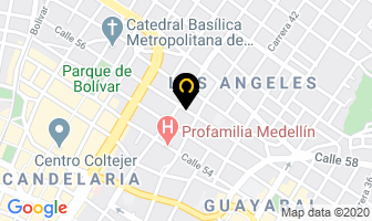 Mapa de Prevensalud Ltda. en Medellín