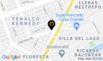 Mapa de Previmedic S.a. en Cali