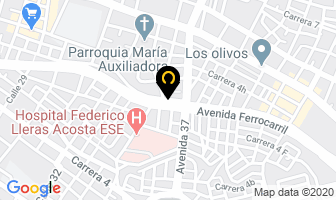 Mapa de Previred en Ibagué