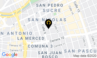 Mapa de Previser en Cali