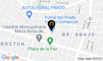 Mapa de Priamo Ltda. en Barranquilla