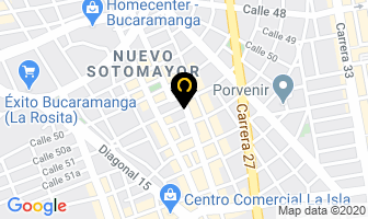 Mapa de Price Computer en Bucaramanga