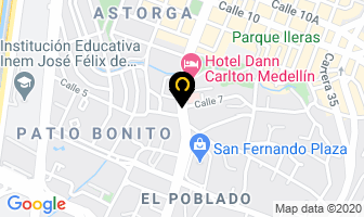 Mapa de Prieto Moreno Jorge Mario en Medellín