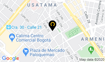 Mapa de Primal Ltda. en Bogotá D.C