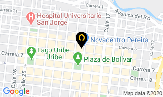 Mapa de Primavera Deportiva en Pereira