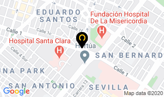 Mapa de Primera Suspensión en Bogotá D.C