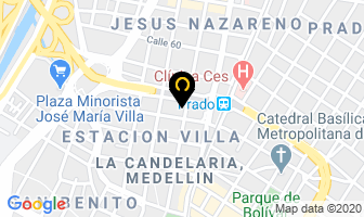 Mapa de Primotos Ltda. en Medellín