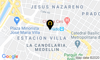 Mapa de Primotos Ltda en Medellín