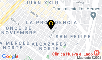 Mapa de Printex Colombia en Bogotá D.C