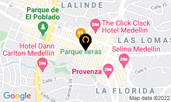 Mapa de Prismacol Ltda en Medellín