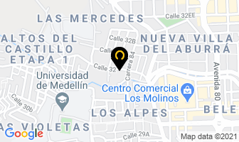 Mapa de Privategold Comunicaciones en Medellín