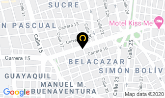 Mapa de Pro-ambientales S.a. E.s.p en Cali