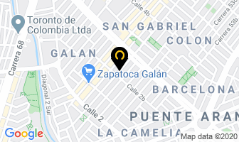 Mapa de Pro Impresos Npa Ltda en Bogotá D.C