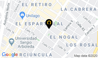 Mapa de Pro Orgánicos E.u. en Bogotá D.C