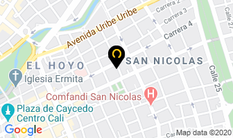 Mapa de Proadhesivos Ltda. en Cali