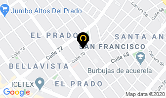 Mapa de Proambiente S.a.s. en Barranquilla
