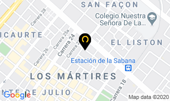 Mapa de Probea Ltda. en Bogotá D.C