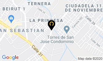 Mapa de Probloques Ltda. en Cartagena