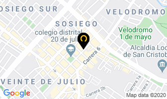 Mapa de Procamillas S.a.s. en Bogotá D.C