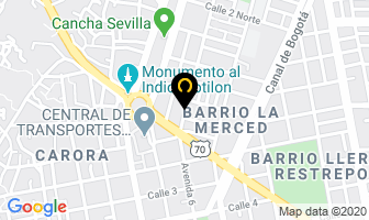Mapa de Procar Inversiones S. En C.s. en Cúcuta