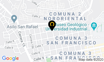Mapa de Proceincol Ltda en Bucaramanga