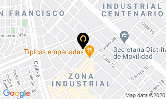 Mapa de Procesadora Ambiental Ltda. en Bogotá D.C