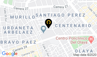 Mapa de Procesadora De Alimentos Donde Jorge en Bogotá D.C