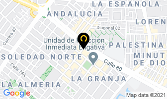 Mapa de Procesadora De Cauchos Procavel en Bogotá D.C
