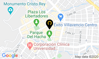 Mapa de Procontables en Villavicencio