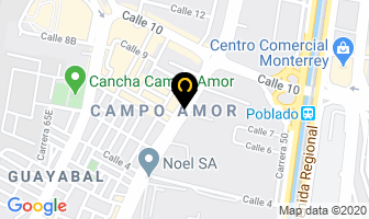Mapa de Procter & Gamble Colombia Ltda. en Medellín