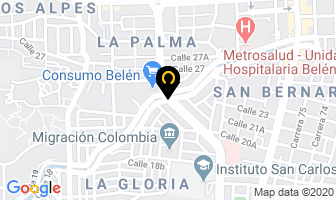 Mapa de PRODATEC LTDA. en Medellín