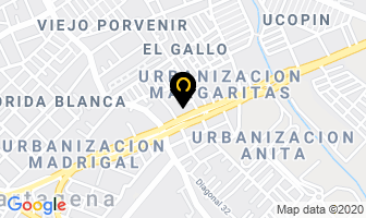 Mapa de Prodeca S.a. en Cartagena