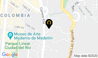 Mapa de Prodeso Ltda en Medellín
