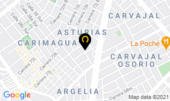 Mapa de Prodimep Ltda. en Bogotá D.C