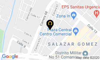 Mapa de Prodiser Ingenieria Ltda en Bogotá D.C
