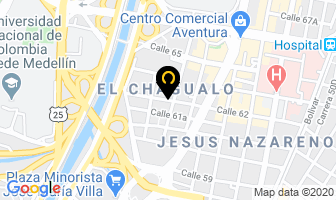 Mapa de Producción Integral Ltda en Medellín