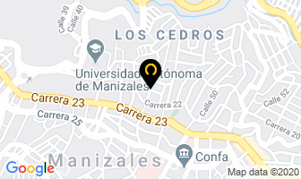 Mapa de Producciones en Manizales