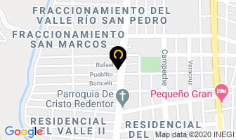 Mapa de Producciones Amar en Cali