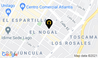 Mapa de Producciones En Mente Ltda en Bogotá D.C